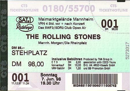 Mannheim ticket